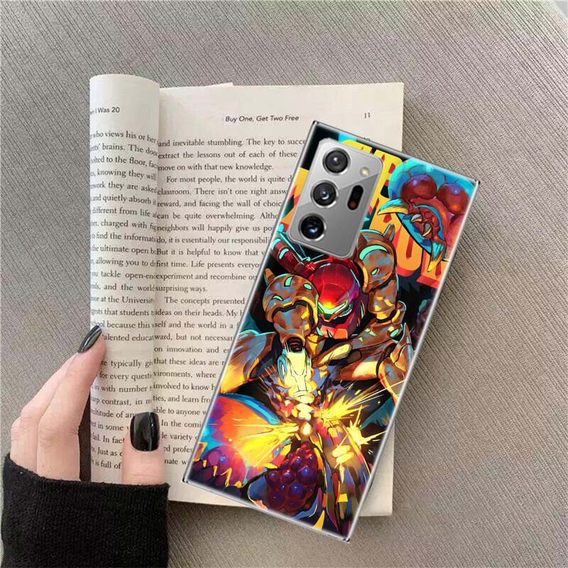 Игровой чехол M-METROID для Samsung Galaxy S25 Edge S24 S23 FE S22 S26 Ultra S21 S20 S10 Plus Capa Мягкий