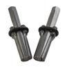 5 шт. 9/16 дюйма Металлические клинья Перьевые прокладки Замена для раскалывания твердого камня, скалы, гранита, бетона Ручные инструменты