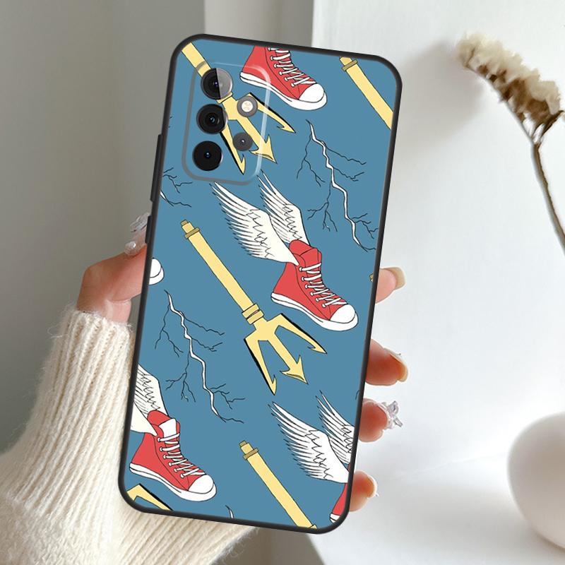 Мультяшный чехол P-Percy Jackson для Samsung Galaxy A54 A53 A34 A33 A13 A23 A31 A51 A71 A12 A22 A32 A52 A50 A52S