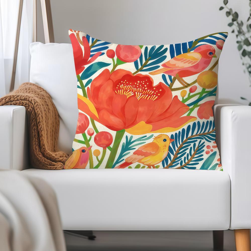 Under The Sea G-grace A-andersson Pillow Case Applicable Space For Guest Rooms Interiors Cars Office House Decoration