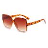 European-Style Square Large-frame Gradient-colored Sunglasses New Style Fashionable Street Photography Women's Sunglasses