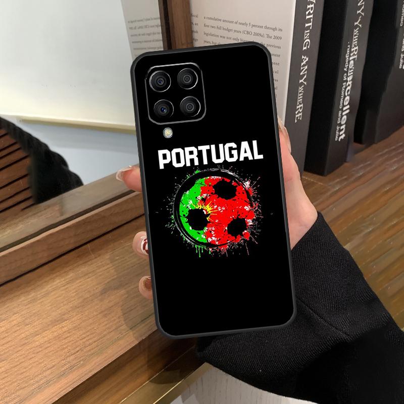 Чехол с флагом Португалии для Samsung Galaxy M56 M16 M36 M33 M53 M13 M12 M32 M52 M20 M15 M55 M31 M14 M35 M34 M54