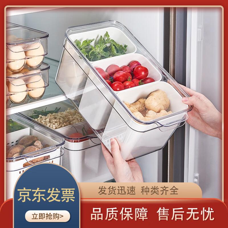 Прозрачный контейнер для хранения в холодильнике Lijia с крышкой