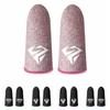 2 PCS Breathable Gaming Finger Cover Sweatproof Touch Screen Finger Cuff 2024 Finger Sleeve