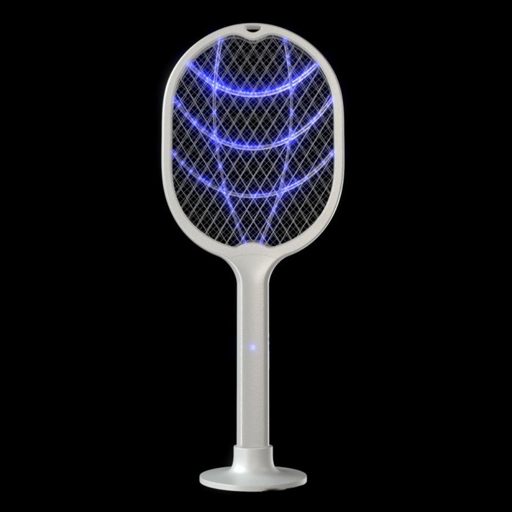 Foldable Electric Mosquito Swatter Rechargeable Fly Swatter Trap Bug Zapper  Dormitory
