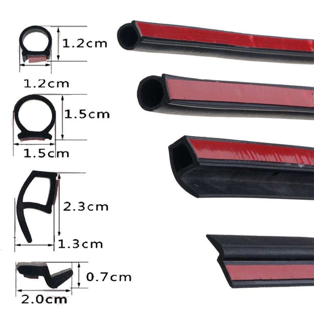 Soundproof P Z D Shape Type Car Door Seal Strip Dashboard Sealing Strip Car Windshield Sealant