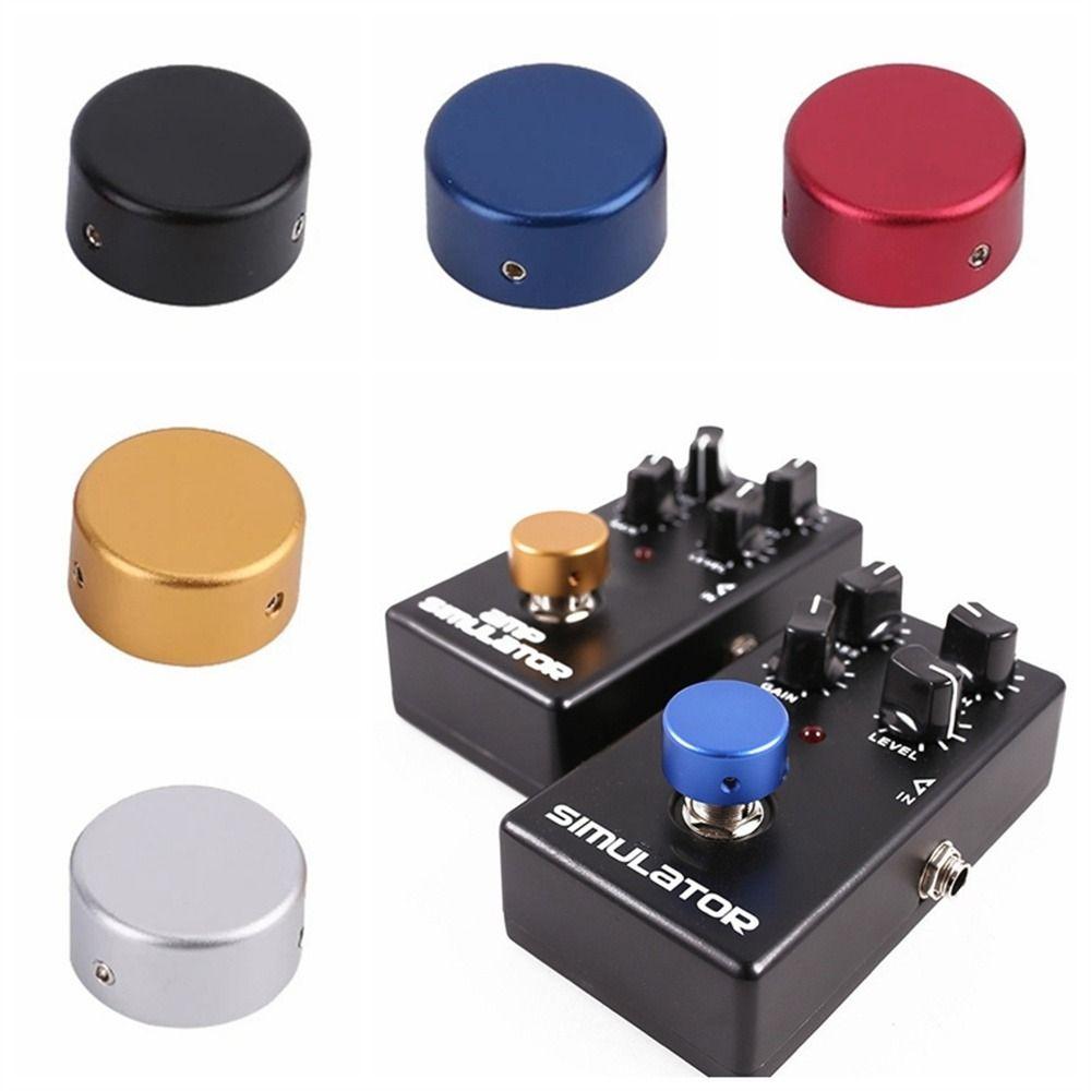 Foot Nail Cap Effector Pedal Caps Aluminium Zinc Zinc Alloy Effector Switch Knob  Pedalboard
