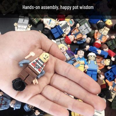 Совместимые игрушки Lego для сборки мелких деталей – образовательные строительные блоки для мальчиков и девочек