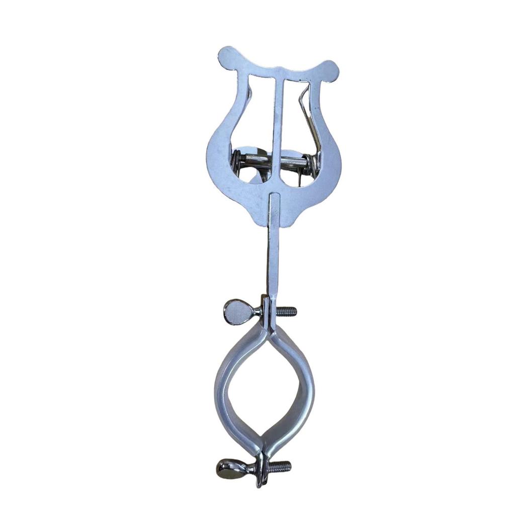 Portable Black Music Stand Clip for Wind Instruments - Clarinet and Oboe