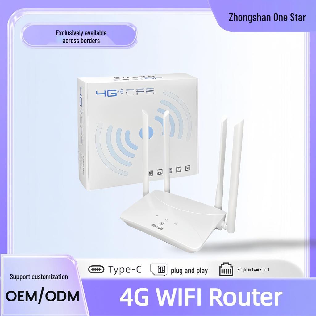 4G SIM Card Router 300M Wireless Internet WiFi CPF913