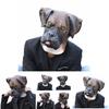 Маска головы собаки ши-тцу латексная игрушка для ролевых игр на день рождения и праздничные вечеринки