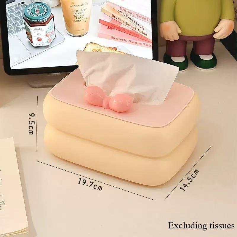 Коробка для салфеток Дофамин Контрастный цвет Гостиная Журнальный столик Ощущение высокого класса Салфетки Бумажная коробка Креативный Дом Спальня Рабочий стол