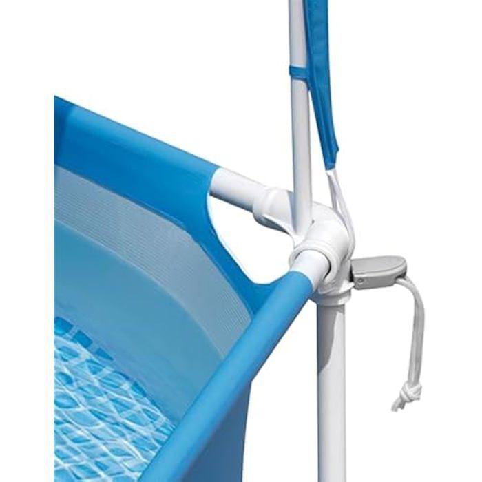 Piscine avec Cadre en métal - Intex - 1,83m x 38cm - 700L - Auvent et Pulvérisateur intégré