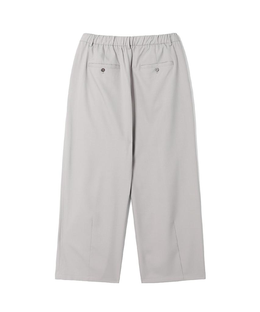 ADHOC Men'S T/R Double-Pleat Wide Pants (2 Colors) (Hc6Lpa1)