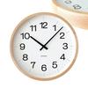 KATOMOKU Muku Clock 16 LL Natural km-116NARCS Diameter 39.2cm (SKP Radio-controlled Clock)