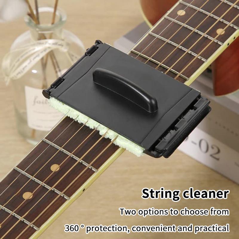 Чистящее средство для струн гитары, чистящая салфетка для грифа, средство для ухода и обслуживания скрипки, бас-гитары, укулеле, электрогитары