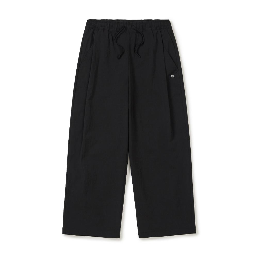 [Snowpeak] Route Women's Semi Wide Pants Black (S26MWRPT22)
