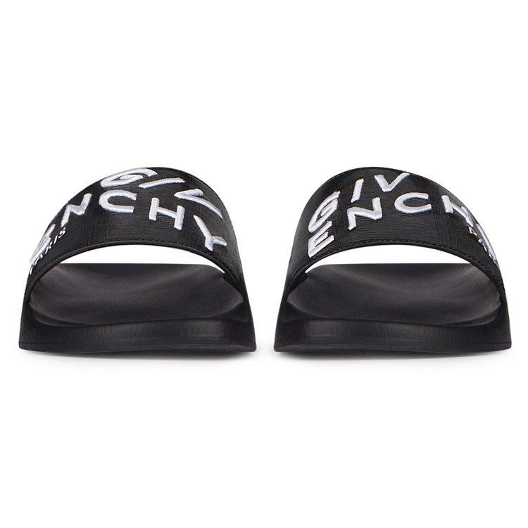 Givenchy Шлепанцы мужские черные BH300YH0QB-004
