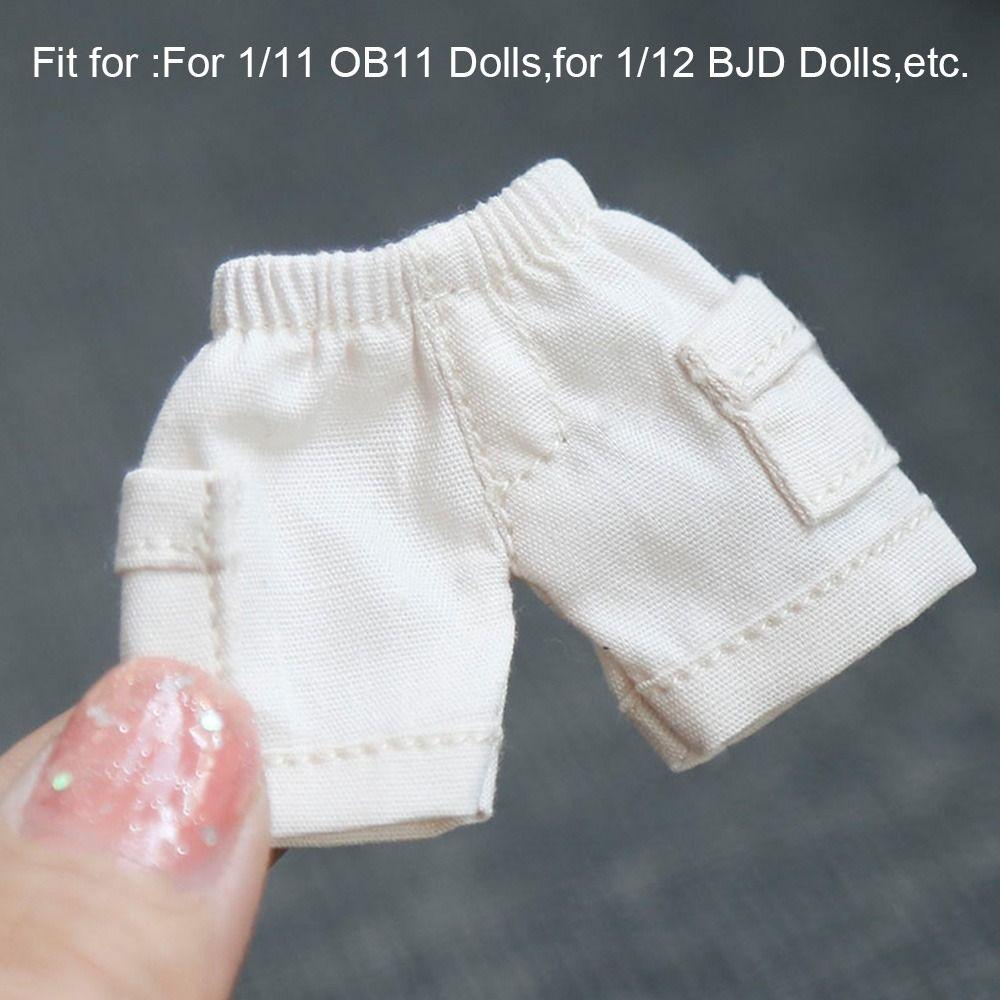Accessories For 1/12 BJD Dolls Doll Pocket Shorts Dolls Wear Shorts Doll Clothes Doll Jeans Shorts