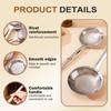 Fine Mesh Strainer 304 Stainless Steel Sieve Spoon Upgraded Oil Filter Spoon  Kitchen Supplies