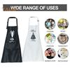 Фартук из 2 шт., прочный стильный устойчивый к пятнам комплект фартуков для пар, подарок на годовщину свадьбы