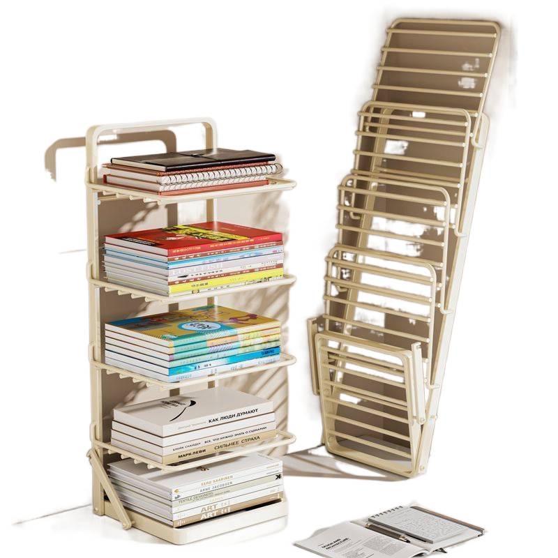 Складная настольная книжная полка и стеллаж из железа - Органайзер для студенческого стола
