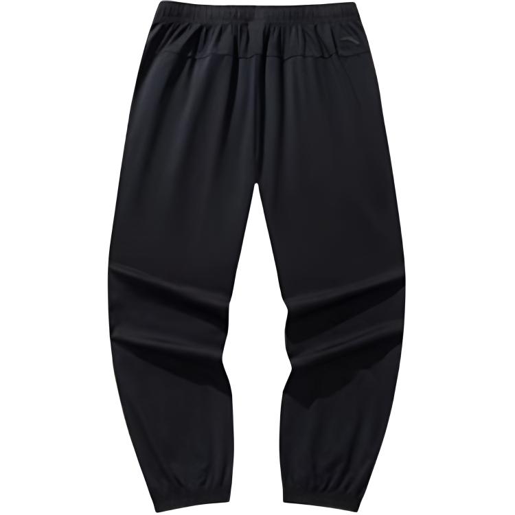 Anta Повседневные Простые Однотонные На кулиске Удобные Универсальные Вязаные Спортивные Штаны Мужские низы 152528308S-1