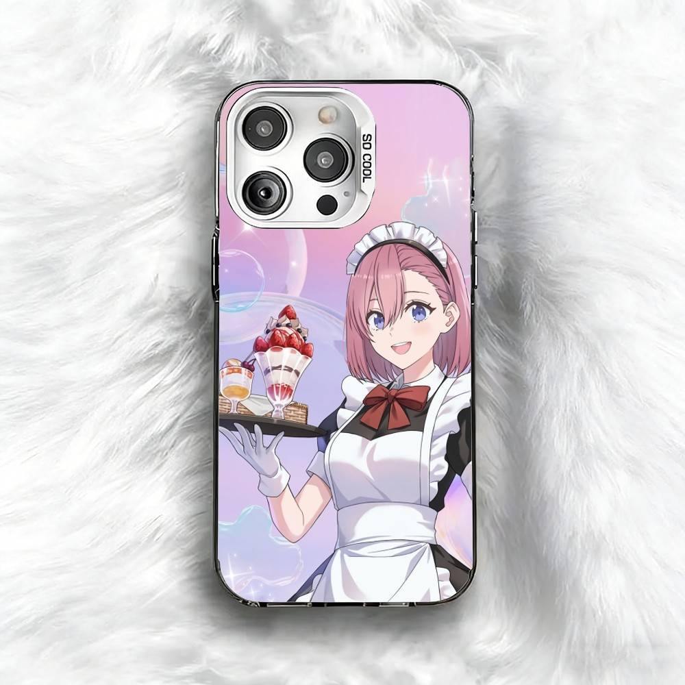 2.5 Dimensional seduction Amano Ririsa  Phone Case For iPhone 16 17 15 14 12 13 Pro Max Black Color Shockproof Cover