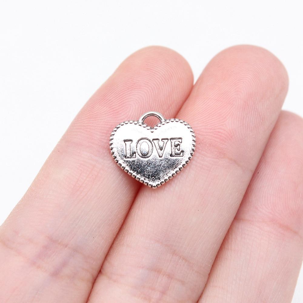 Любовь Сердце Теги Лучшие Друзья Подвески Подвеска Женские Украшения Оптом Новые Украшения