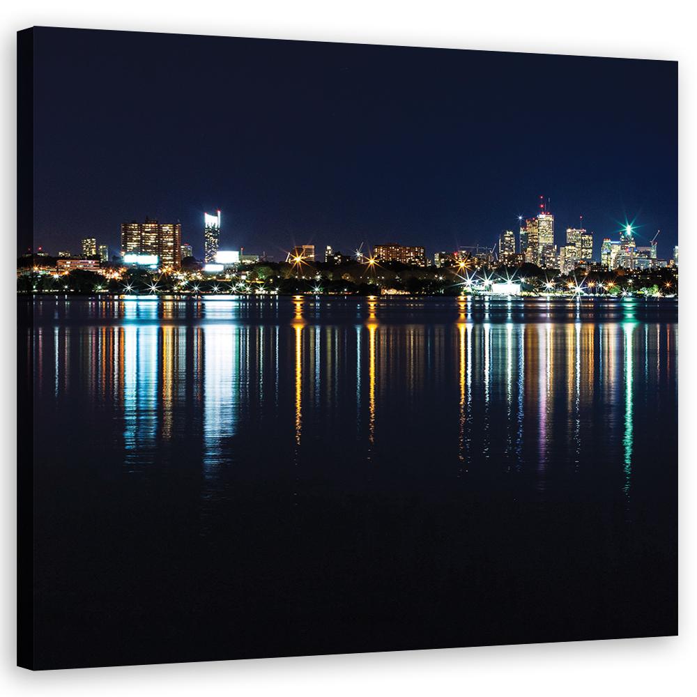 Canvas Print City At Night