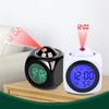 Creative LED Projection Alarm Clock Digital Display Bedsides Alarm Clock Telling the Time Snooze Temperature Home Ceiling Clock