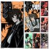Чехол для телефона Bungo Stray Dogs Manga для Samsung Galaxy S26 S24 S23 Ultra S25 Edge S22 S21 Plus S20 FE + Мягкий Чехол с Принтом Funda Gal