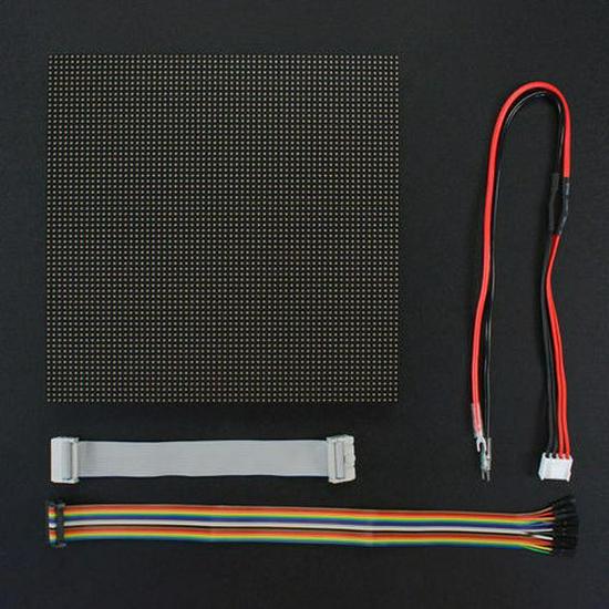 RGB LED Матрица 64x64 - Дисплей с шагом 3 мм