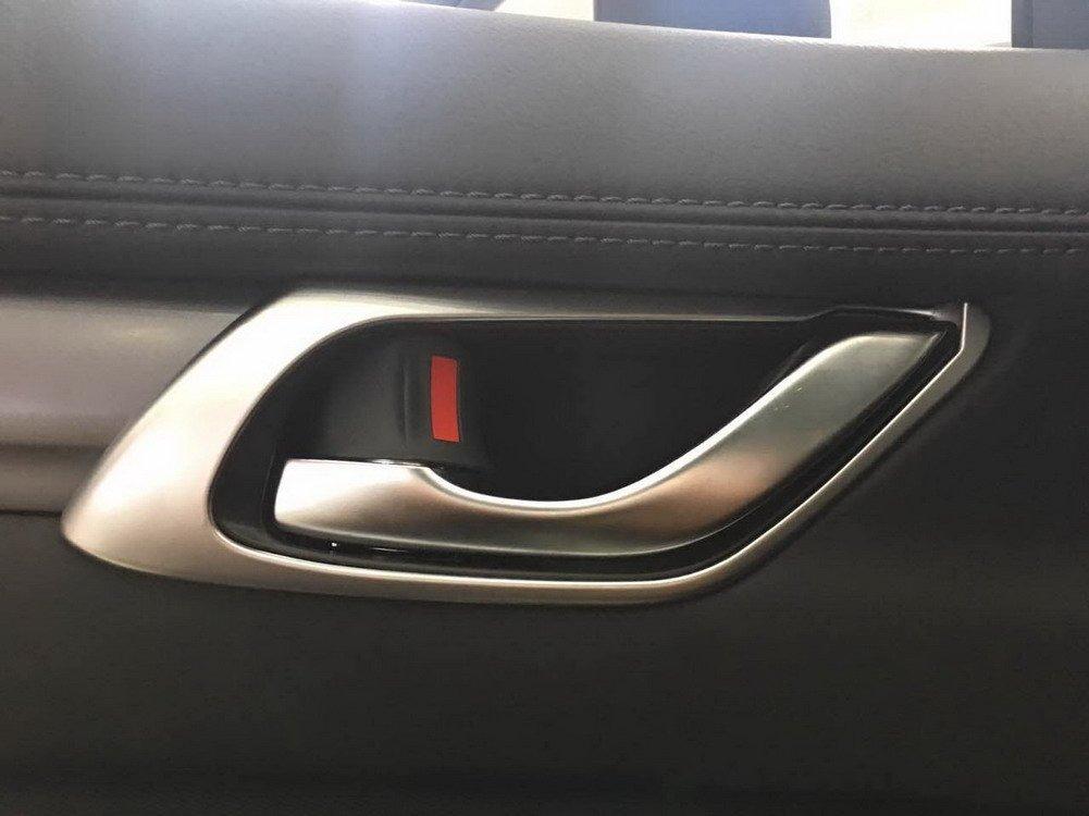 RUIQ Mazda New KG Series Exclusive Interior Matte Nickel Plated Front and Rear Inner Door Handle Garnish Designed Specifically for MAZDA CX-8 - CX-8