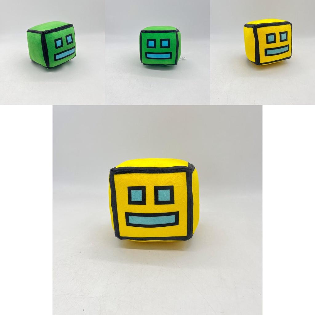 Soft And Fluffy Geometry Dash Plush Toy Perfect For Your Collection
