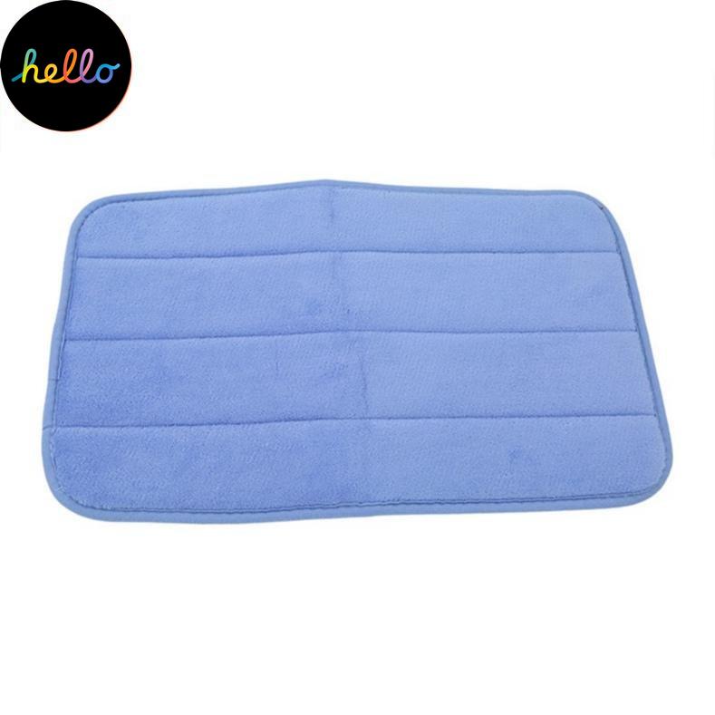 Home Supplies Home Soft Absorbent Memory Foam Bath Mats Bathroom Carpets Non-Slip Rug