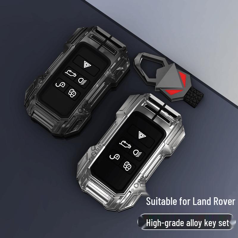 Совместимо с чехлом для ключей 2021 Range Rover Evoque/Jaguar: Discovery 5, Velar, Версия Sport - Чехол-брелок Car Star Pulse