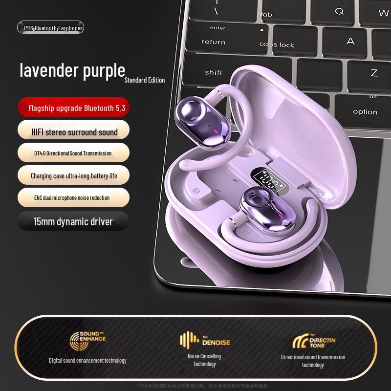 Douyin JM18 Поворотные Спортивные Bluetooth-наушники с заушинами Открытого типа