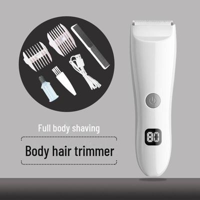 Электрическая машинка для стрижки волос и бритва для женщин — идеально подходит для стрижки волос на лобке, подмышках, груди и в интимных местах.