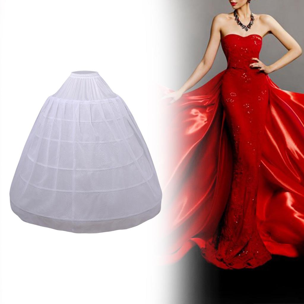 Women's Crinoline Petticoat Hoop Skirt Underskirt for Wedding Festival