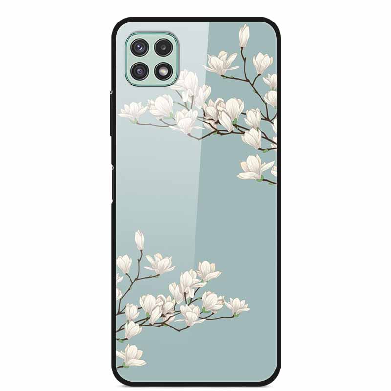 For Samsung Galaxy Wide5 Case Tempered Glass Hard PC Phone Back Cover for Galaxy Wide 5 Bumpers Cases Shell Coque 6.6'' SM-E426S