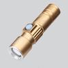 Portable USB Rechargeable Flashlight Mini Handheld Camping Torch Light Lamp