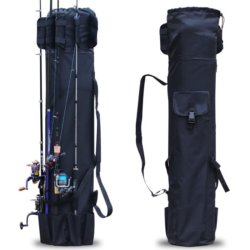 Fishing Bag 120cm Convenient High Capacity Fishing Rod Bag Black/green Fishing Bag Outdoor Sports Fishing