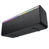 Портативная колонка 52 мм, двойные полнодиапазонные беспроводные колонки с RGB-подсветкой, Power Bass, черная