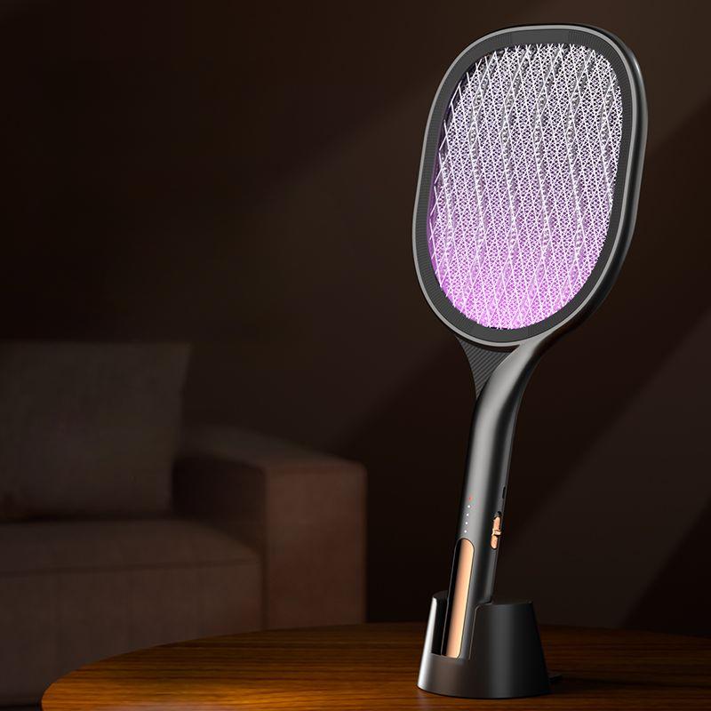 Электрическая отпугивающая москитов, перезаряжаемая, простота, бытовая, многофункциональная, 2 в 1, автоматическая, мощная, ловушка для комаров, муха