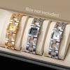 3PCS/Set Luxury Rhinestone Women Watches Fashion Square Quartz Wristwatch Reloj Mujer Girls Clock Gift