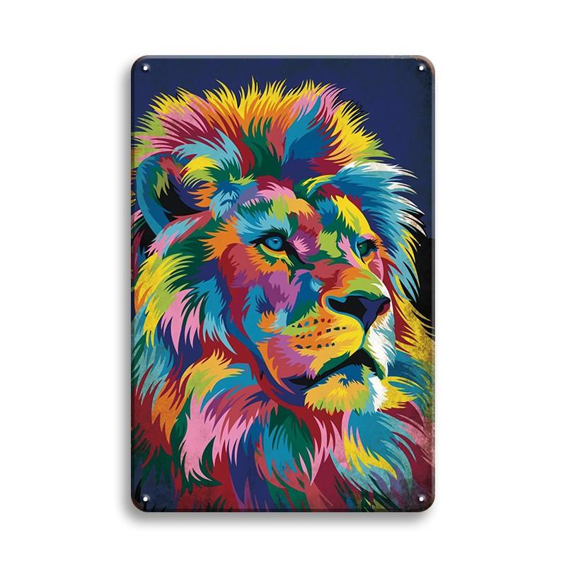 INEED винтажная табличка для домашних животных, кошка, собака, металлическая жестяная вывеска, паб-бар, домашний декор, Лев, корги, овчарка, художественный постер, Ретро Декор, настенная железная пластина