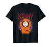 Футболка мультяшная South Park Series Kenny Beat Up Grunge Name Splatter