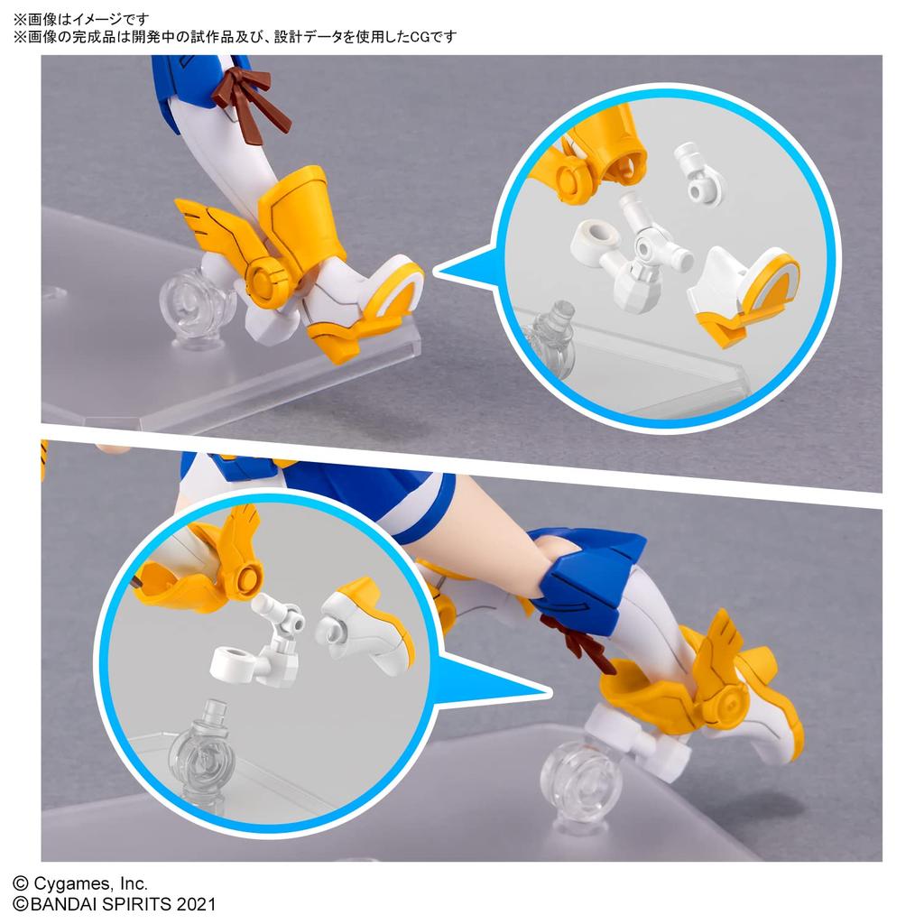 BANDAI SPIRITS 30MS Tokai Teio от Uma Musume Pretty Derby пластиковая модель с цветовой кодировкой