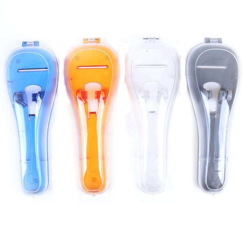 Men'S Plastic Shaver Razor Case Hand Holder Box Travel Storage